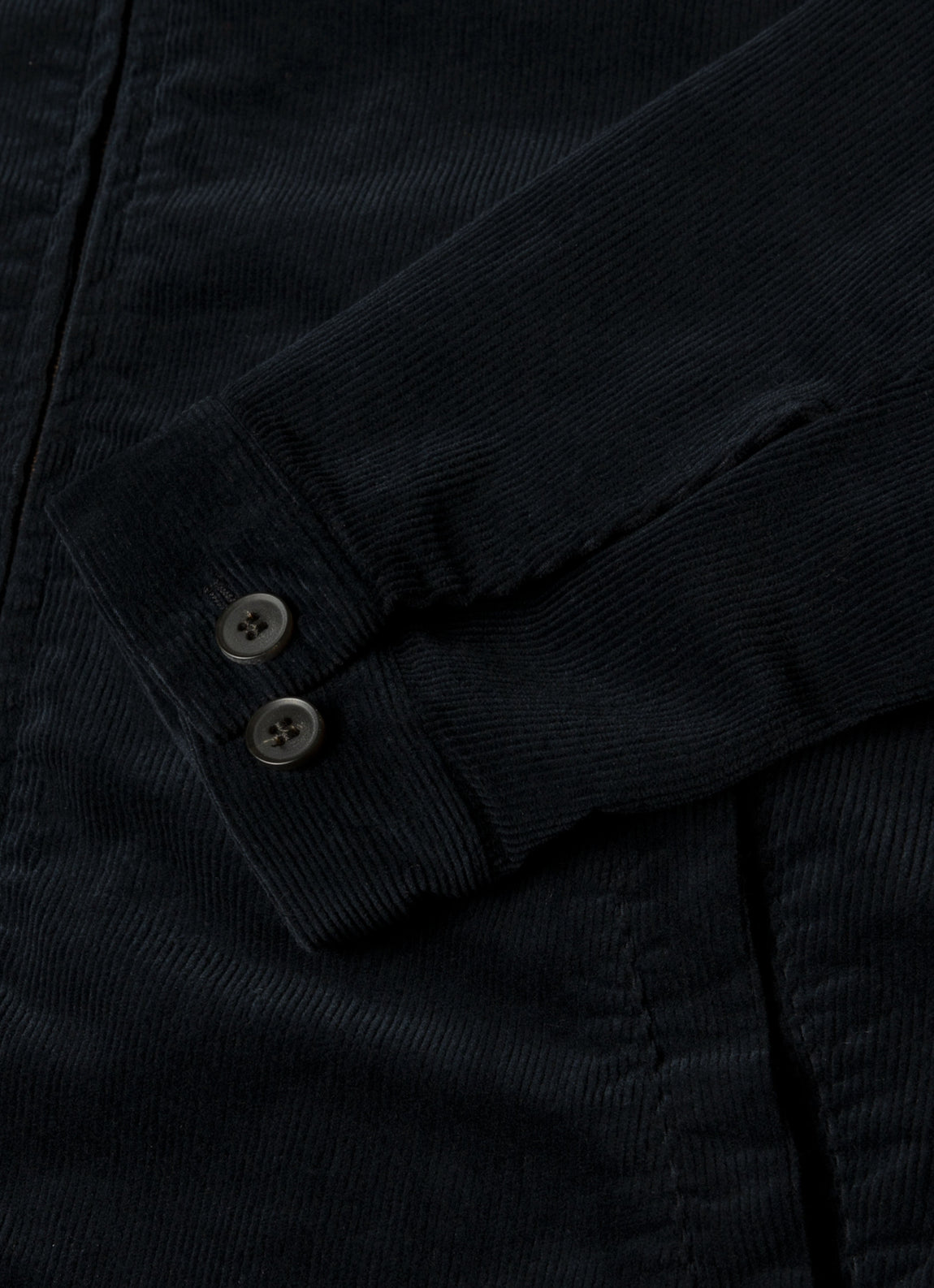 Men's Corduroy Harrington Jacket in Navy