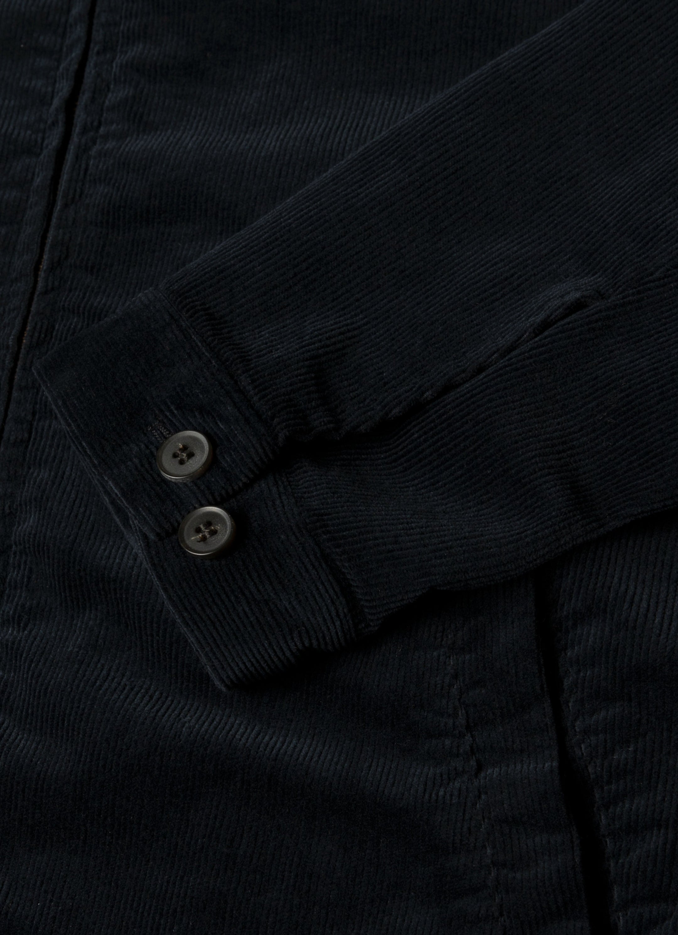 Men's Corduroy Harrington Jacket in Navy