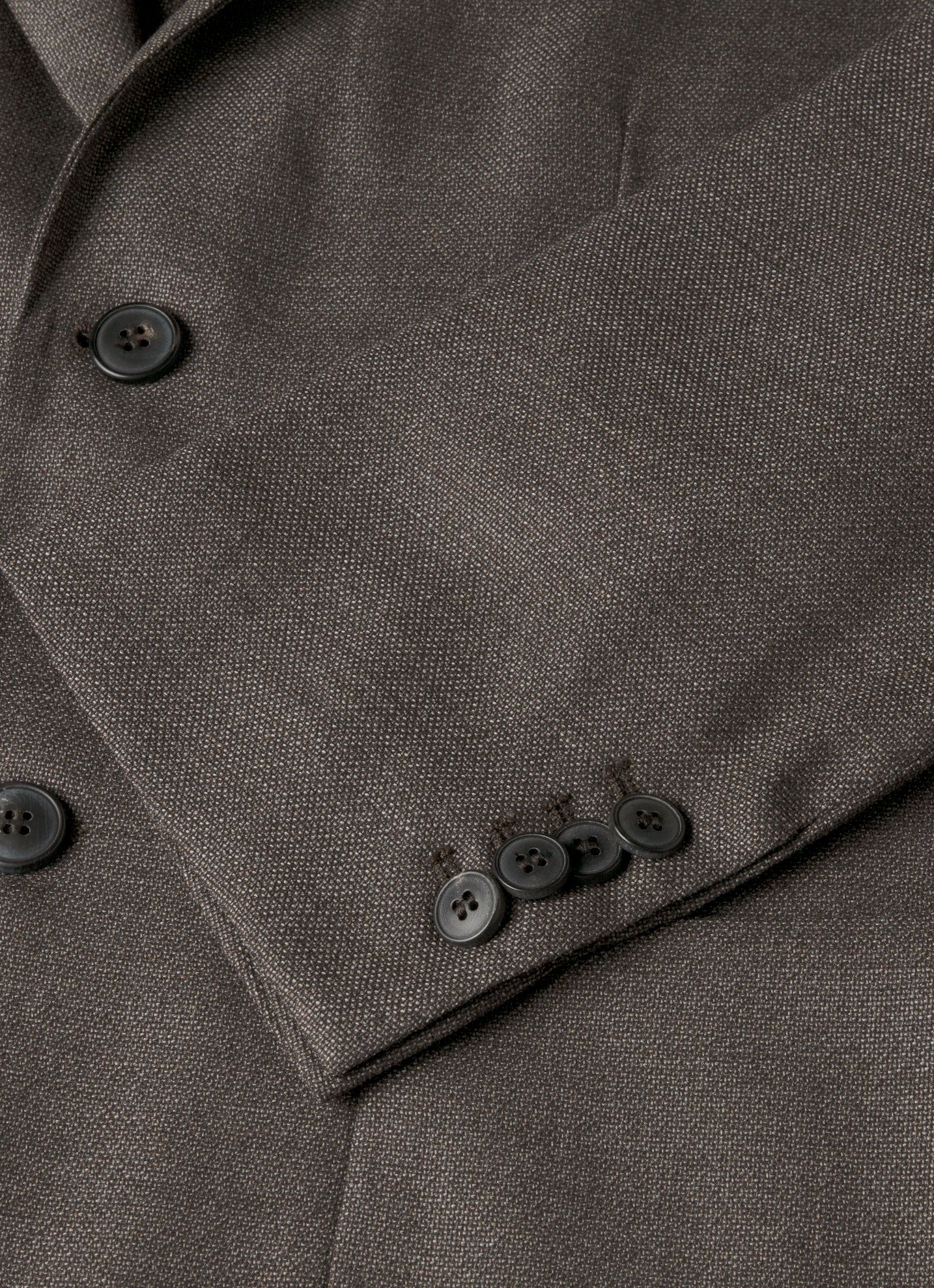 Men's Lightweight Travel Wool Blazer in Light Coffee Melange | Sunspel