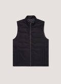Men's Wool Cashmere Gilet in Navy