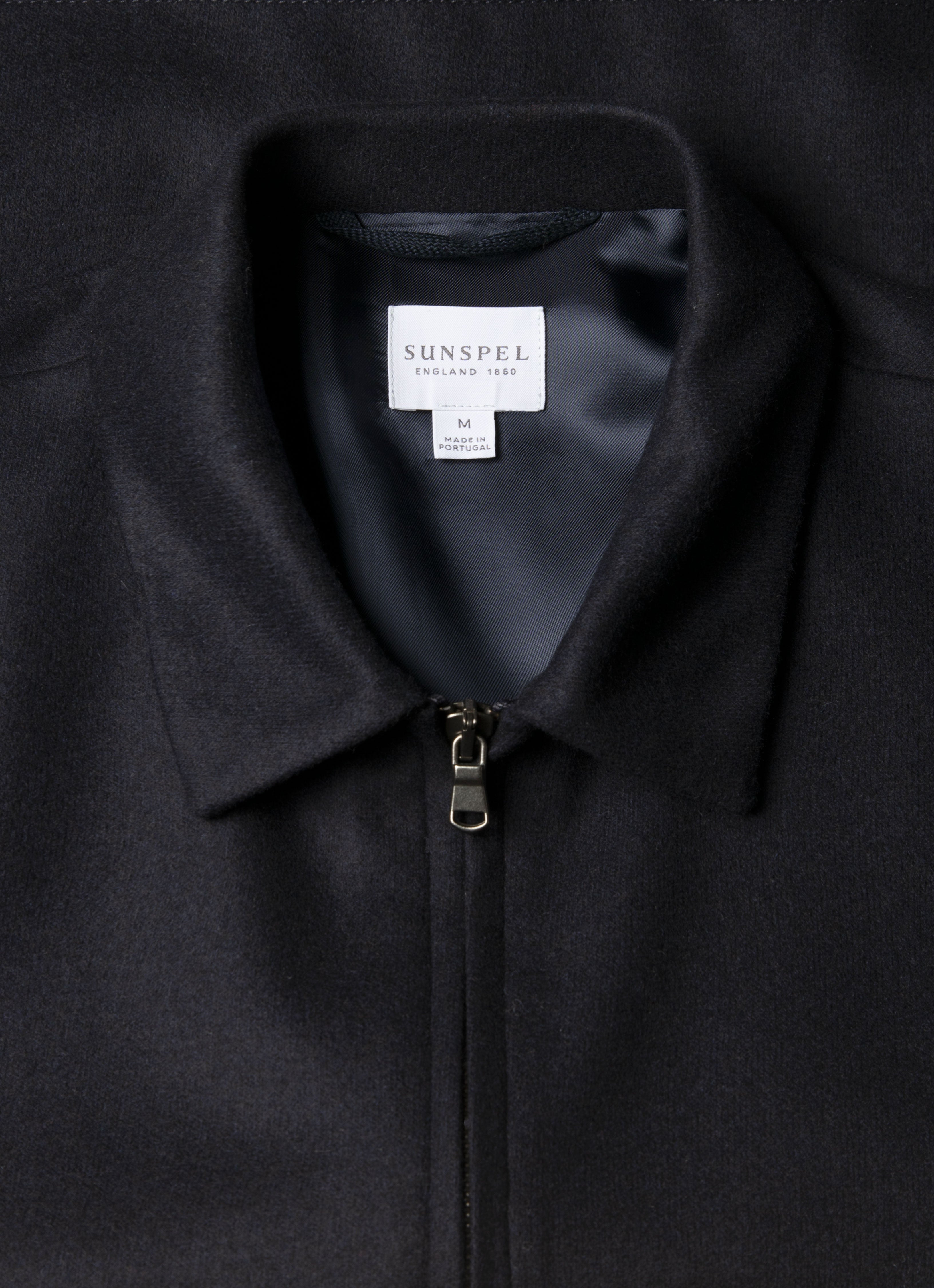 ジャケット・アウター PURE BLACK WOOL HARRINGTON JACKET Amazon.com: Spirit of England Black Harrington-Style Jacket Winter
