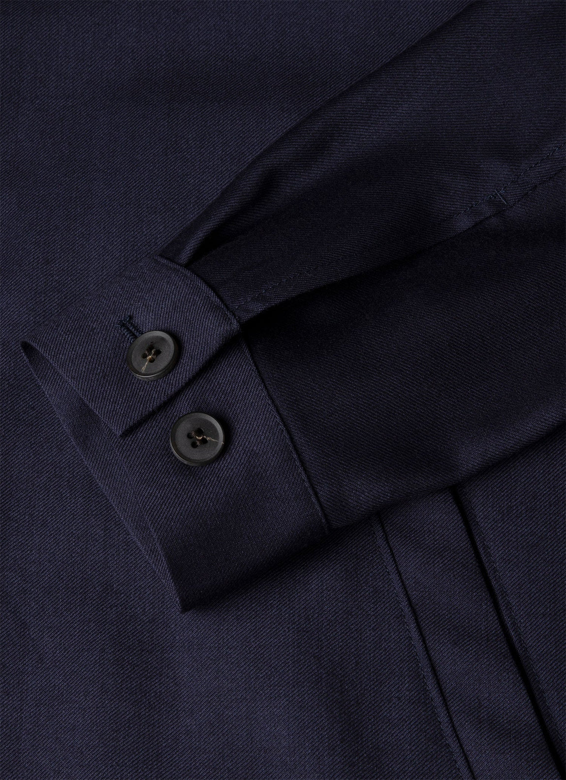 Men's Wool Twill Jacket in Navy