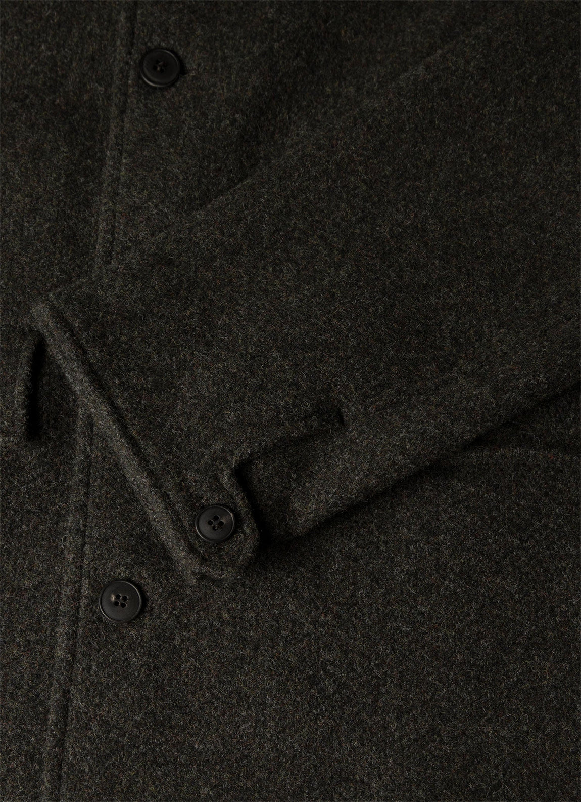 Men's Tweed Field Jacket in Loden Green