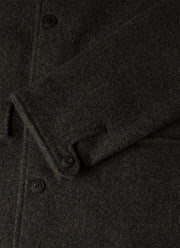 Men's Tweed Field Jacket in Loden Green