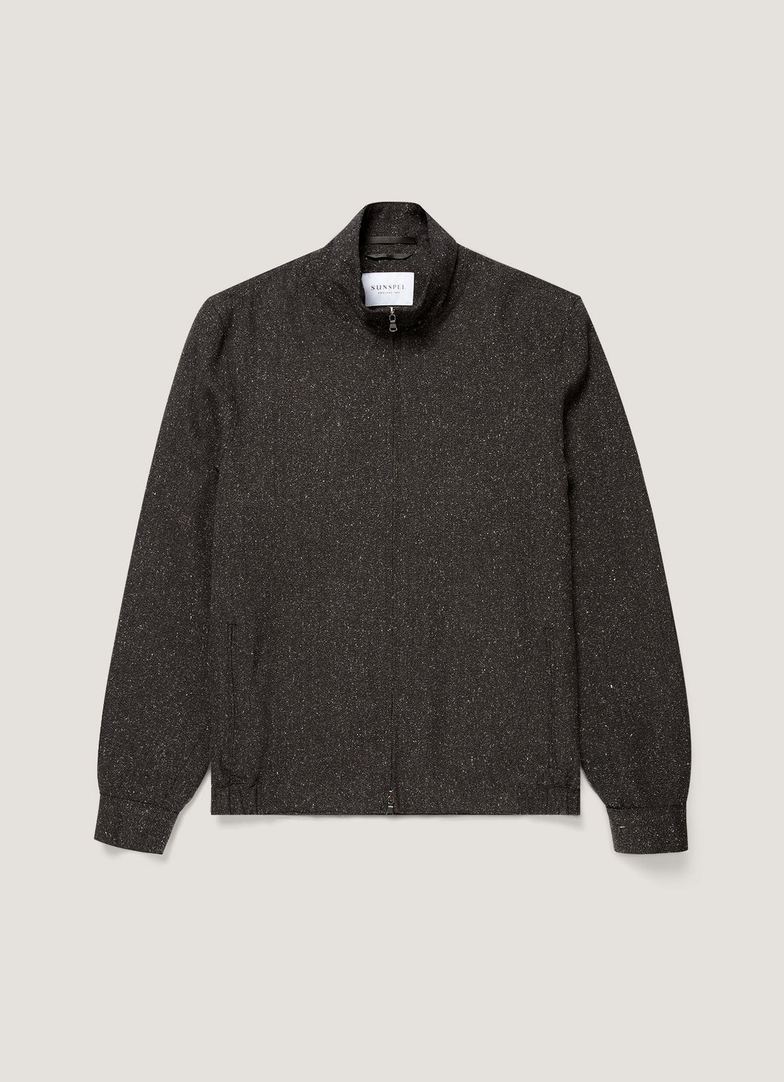 Donegal Tweed Zip Jacket