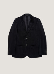 Men's Corduroy Two-Piece Suit in Navy