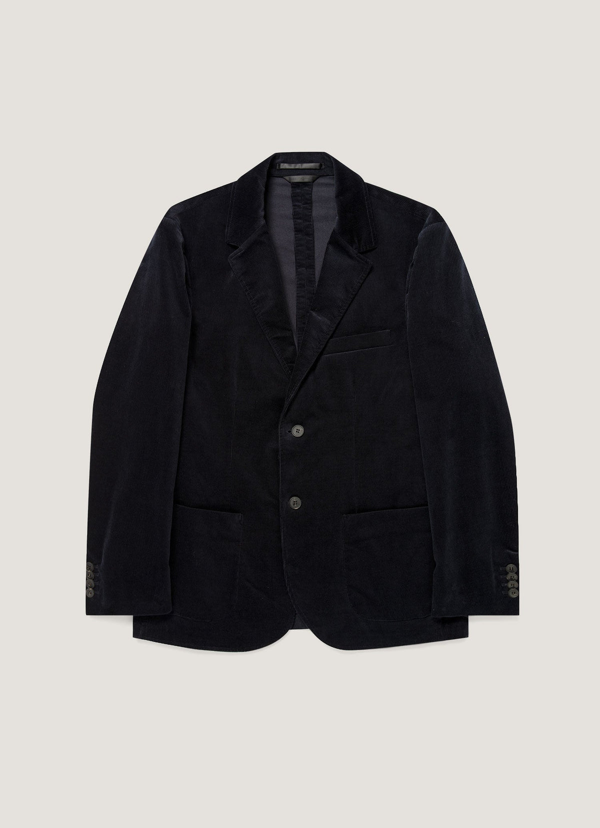 Men's Corduroy Two-Piece Suit in Navy