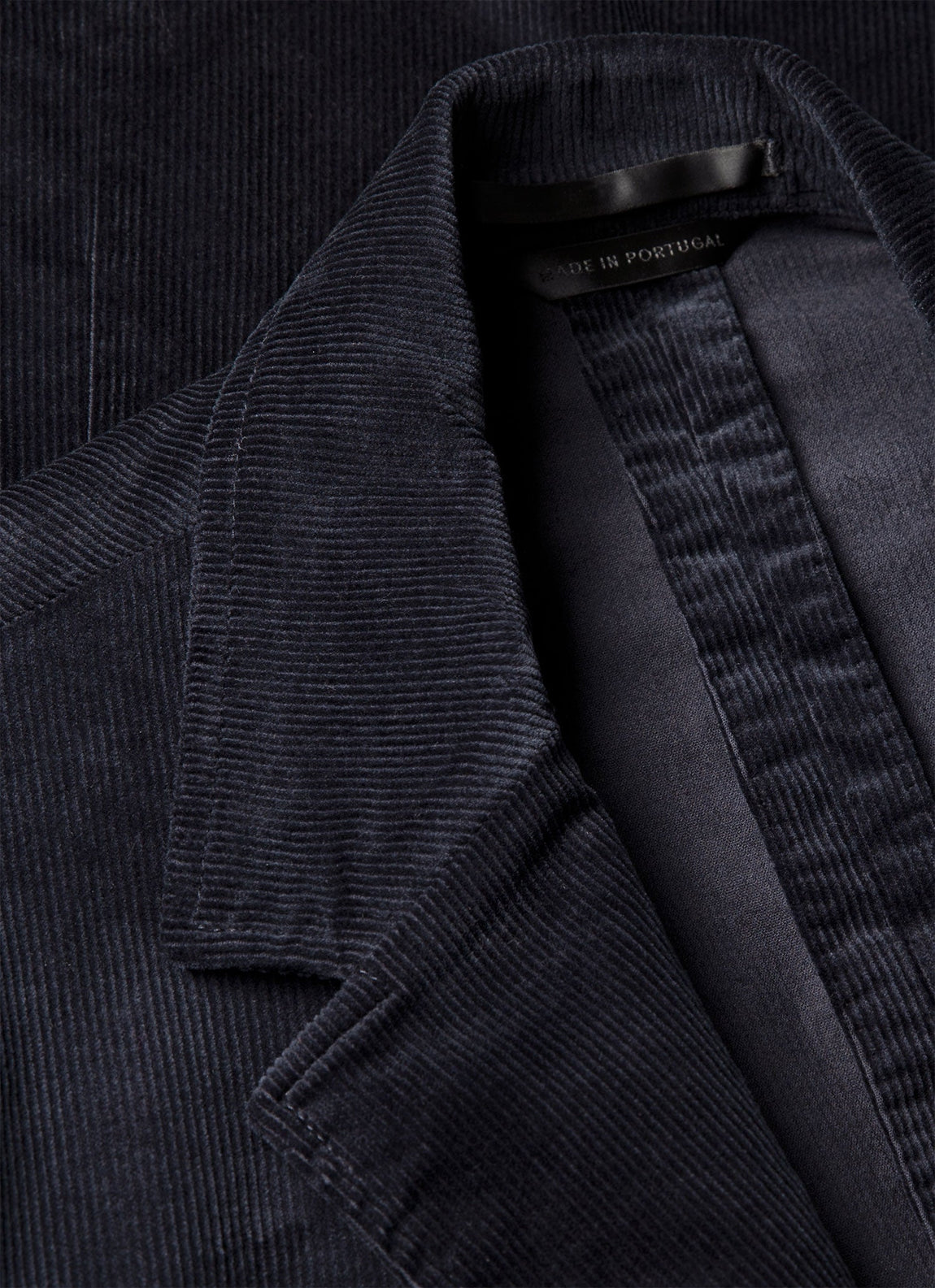 Men's Corduroy Two-Piece Suit in Navy