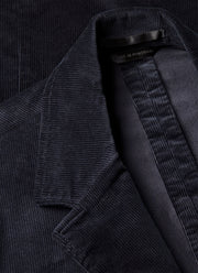 Men's Corduroy Two-Piece Suit in Navy