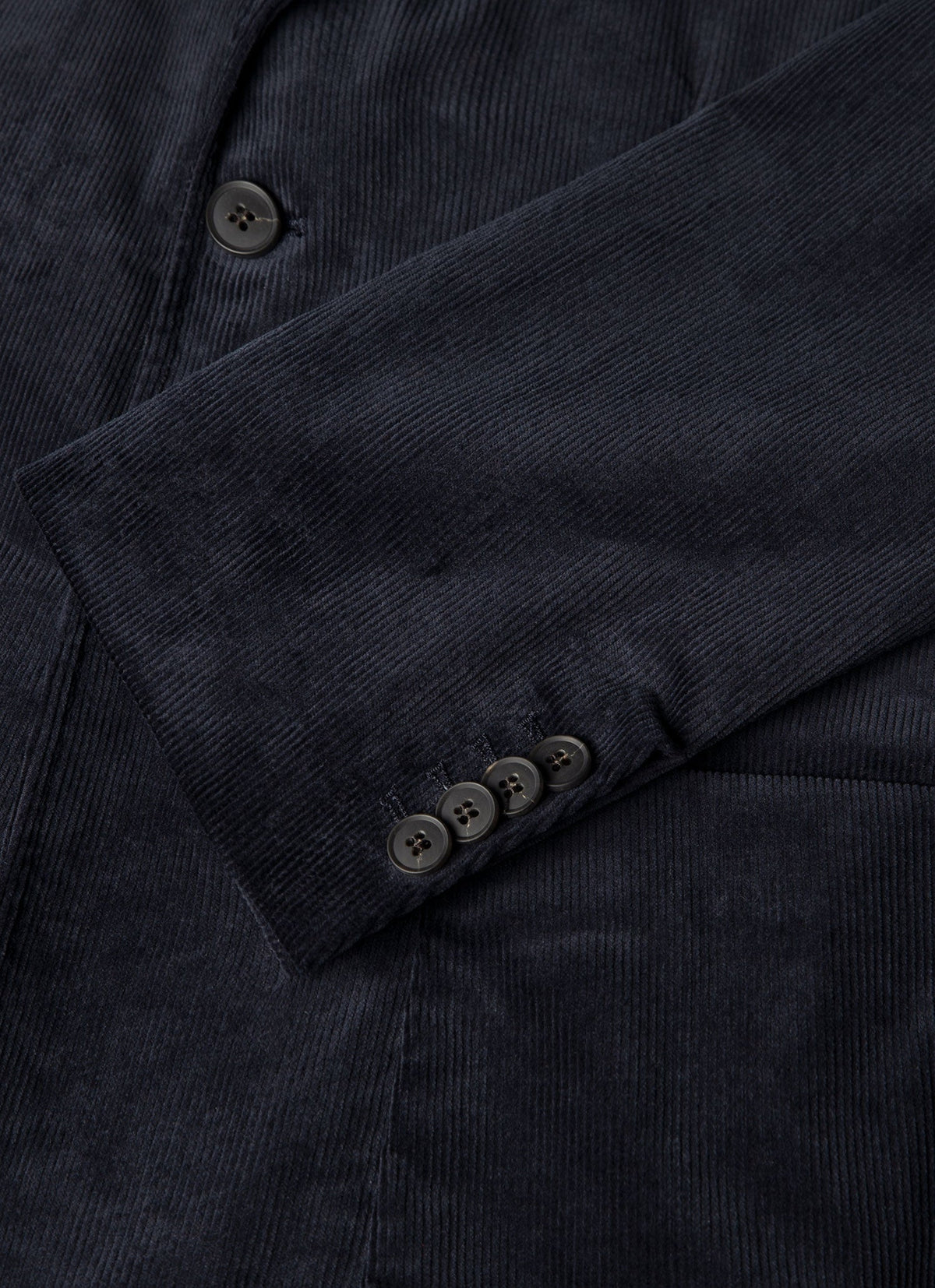 Men's Corduroy Two-Piece Suit in Navy