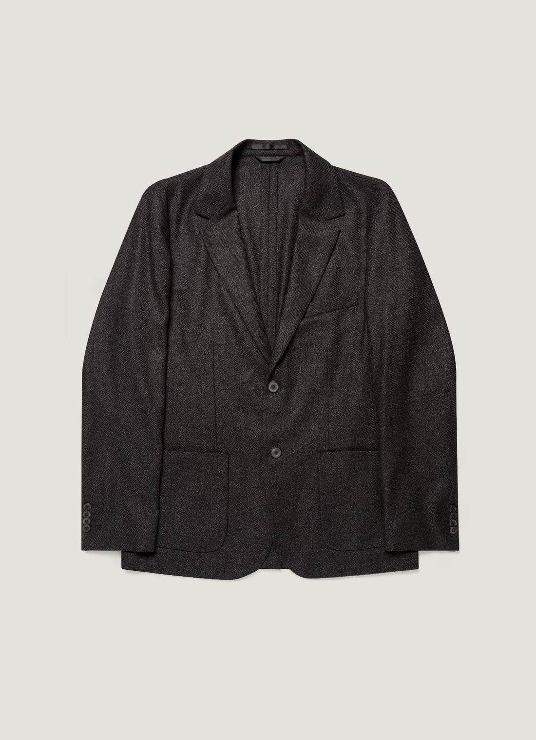 Wool Silk Tweed Blazer