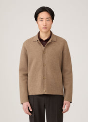 Men's Double Faced Jacket in Mink
