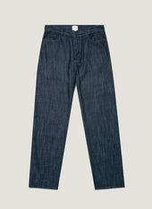 Men's Japanese Denim Jeans in Rinse Wash Denim
