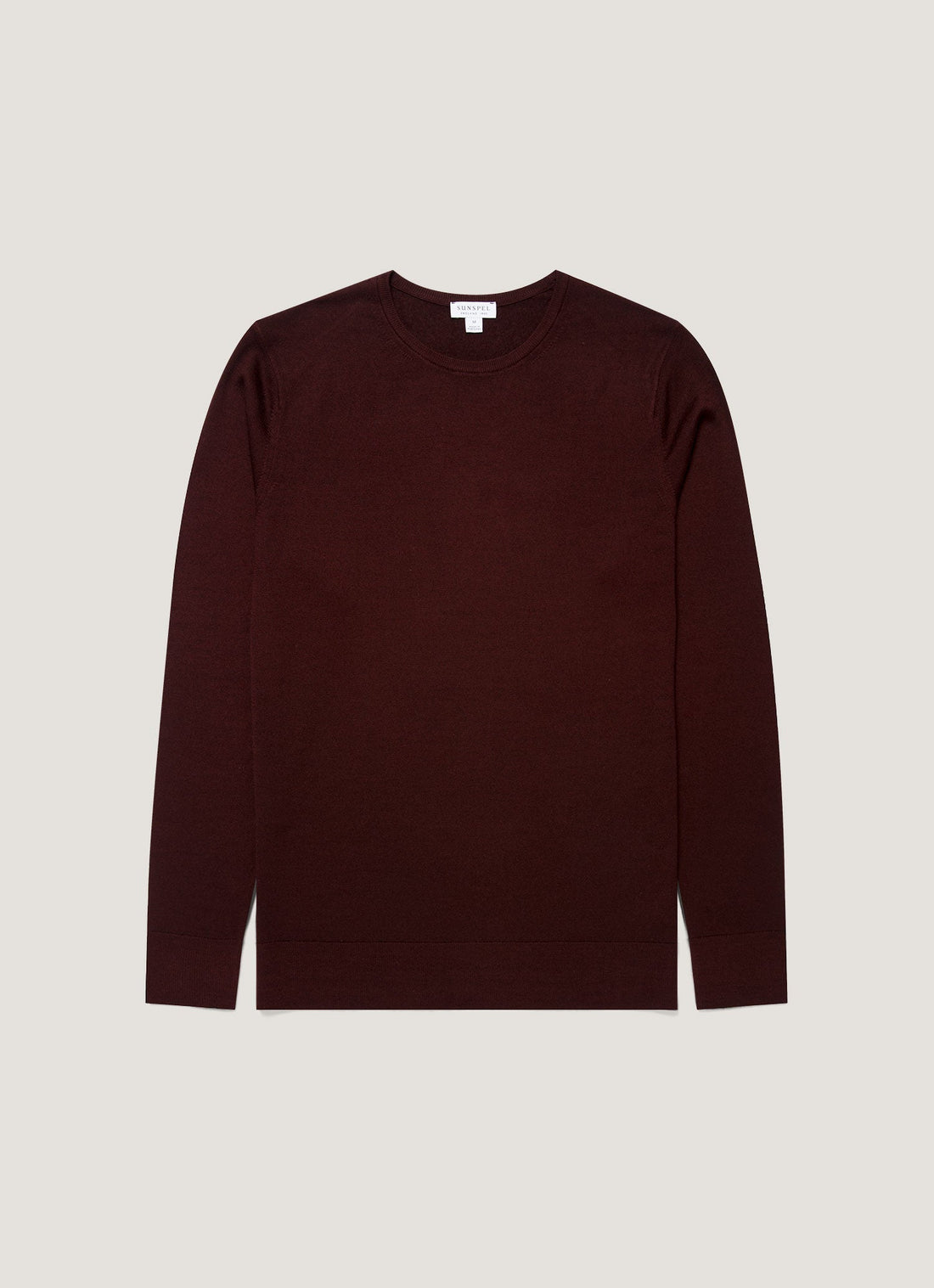 Men's Extra-Fine Merino Crew Neck in Bakelite