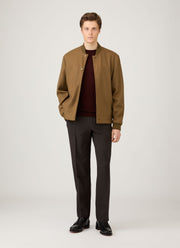 Men's Extra-Fine Merino Crew Neck in Bakelite