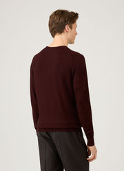 Men's Extra-Fine Merino Crew Neck in Bakelite