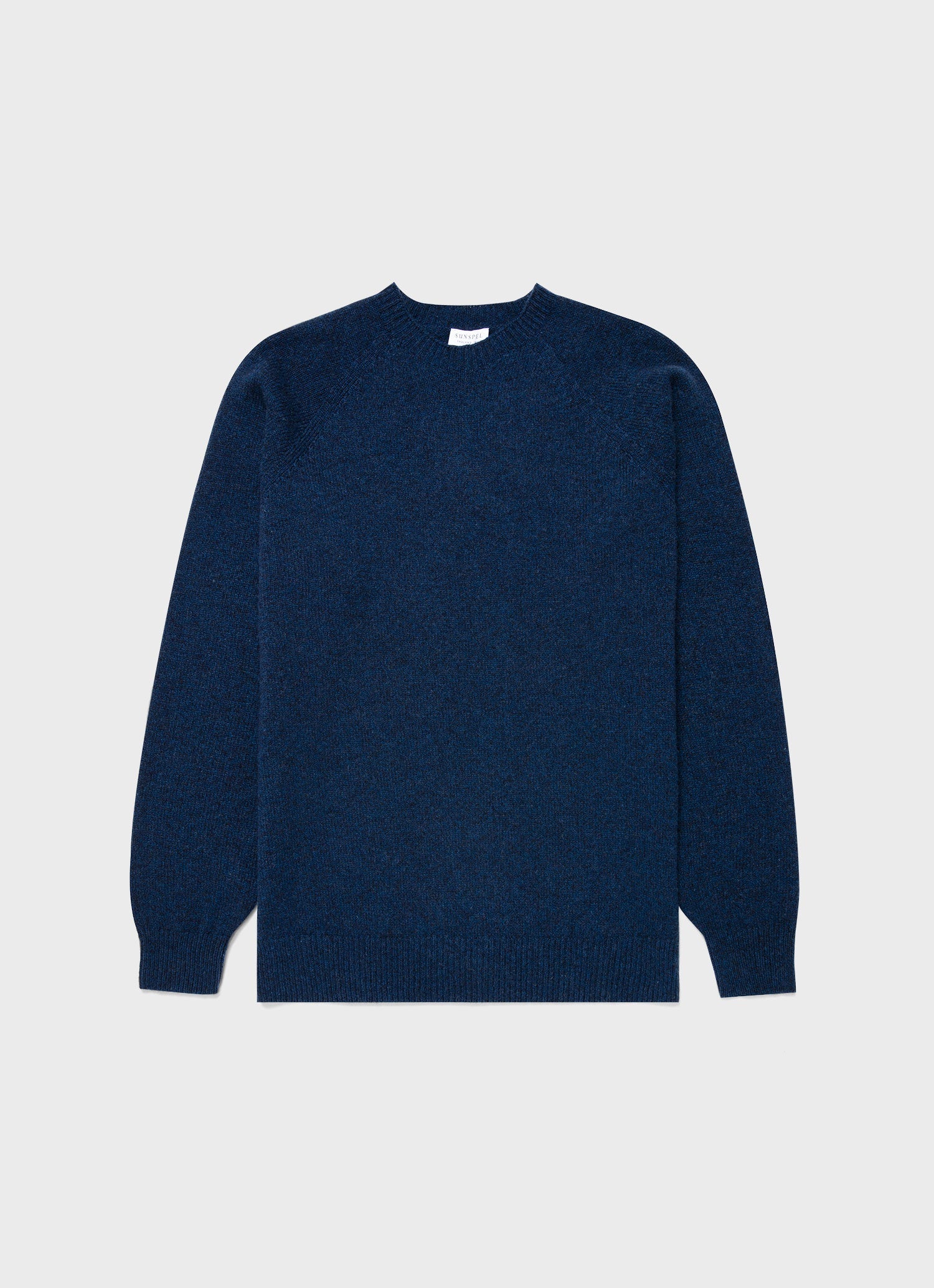 Men's Lambswool Crew Neck Jumper in Teal