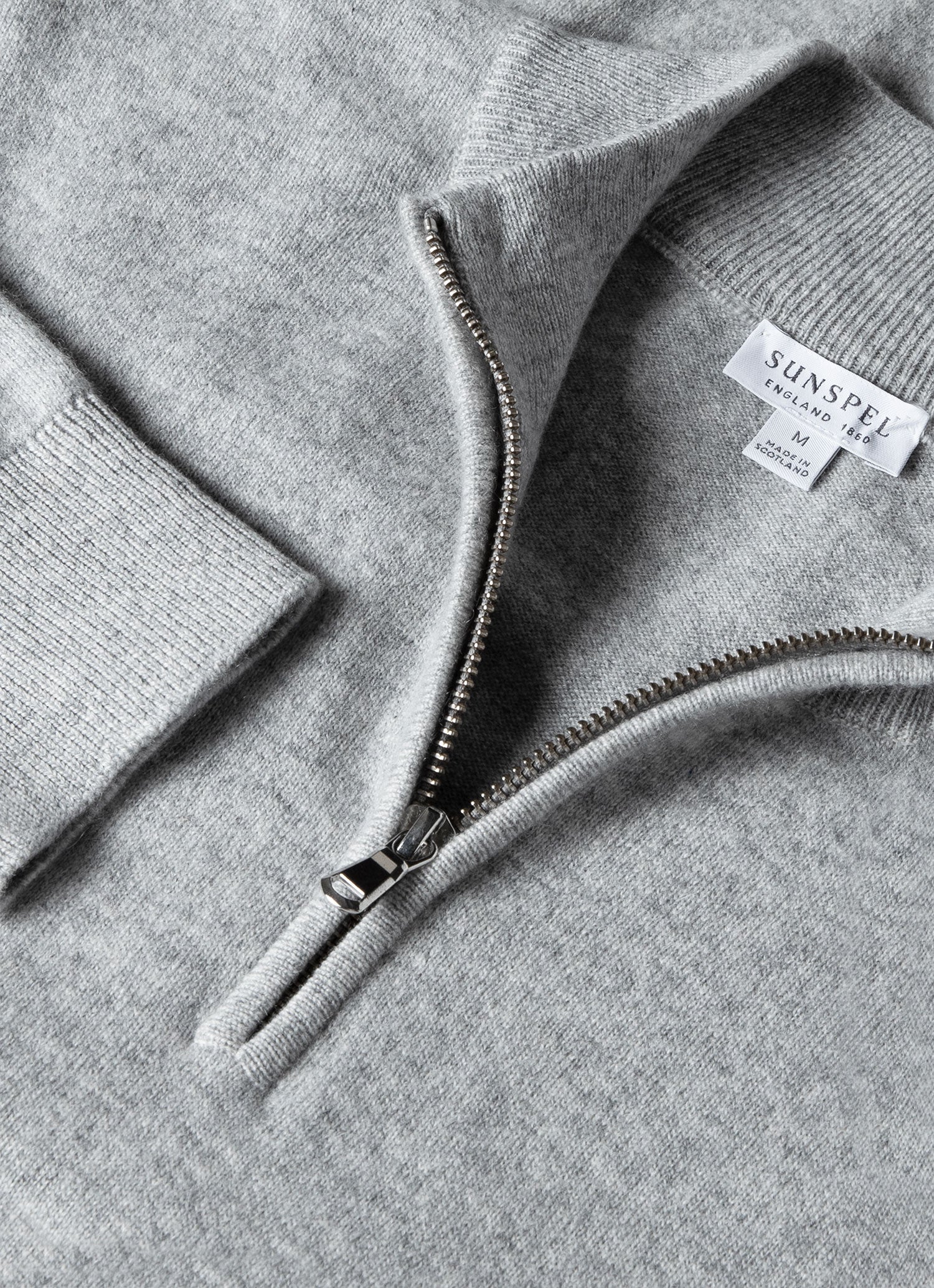 Grey hotsell zip jumper