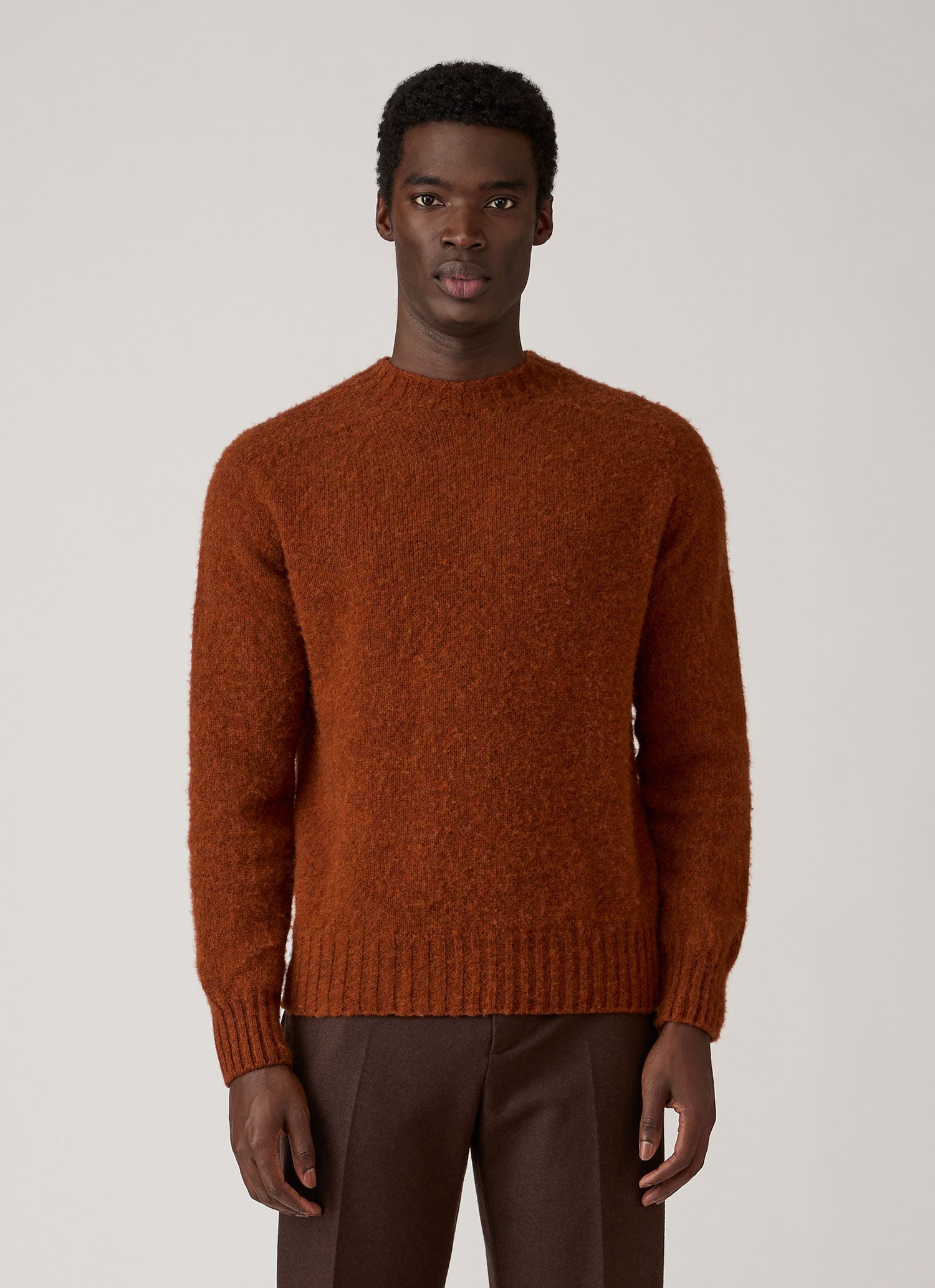 Men's Shetland Jumpers | Sunspel