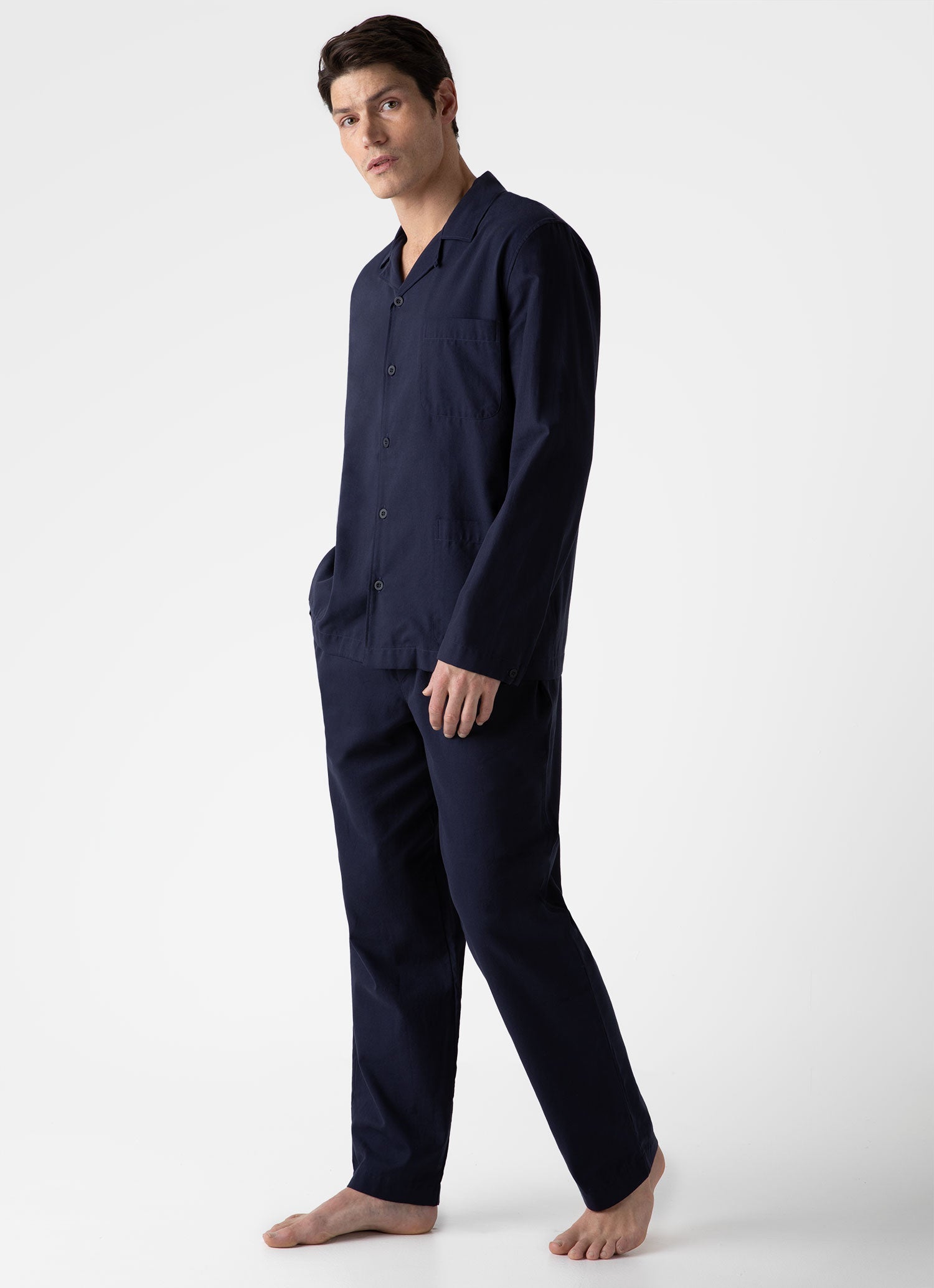 Navy outlet mens pyjamas