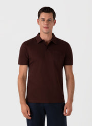 Men's Riviera Polo Shirt in Raisin