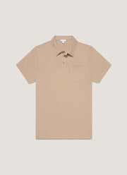 Men's Riviera Polo Shirt in Mink