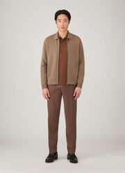 Men's Riviera Polo Shirt in Conker Brown