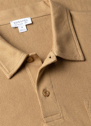 Men's Riviera Polo Shirt in Tan
