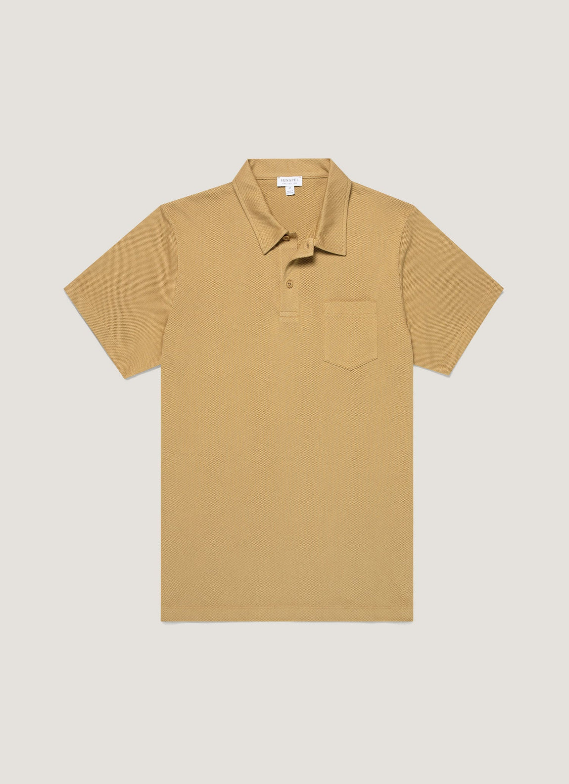 Men's Riviera Polo Shirt in Walnut