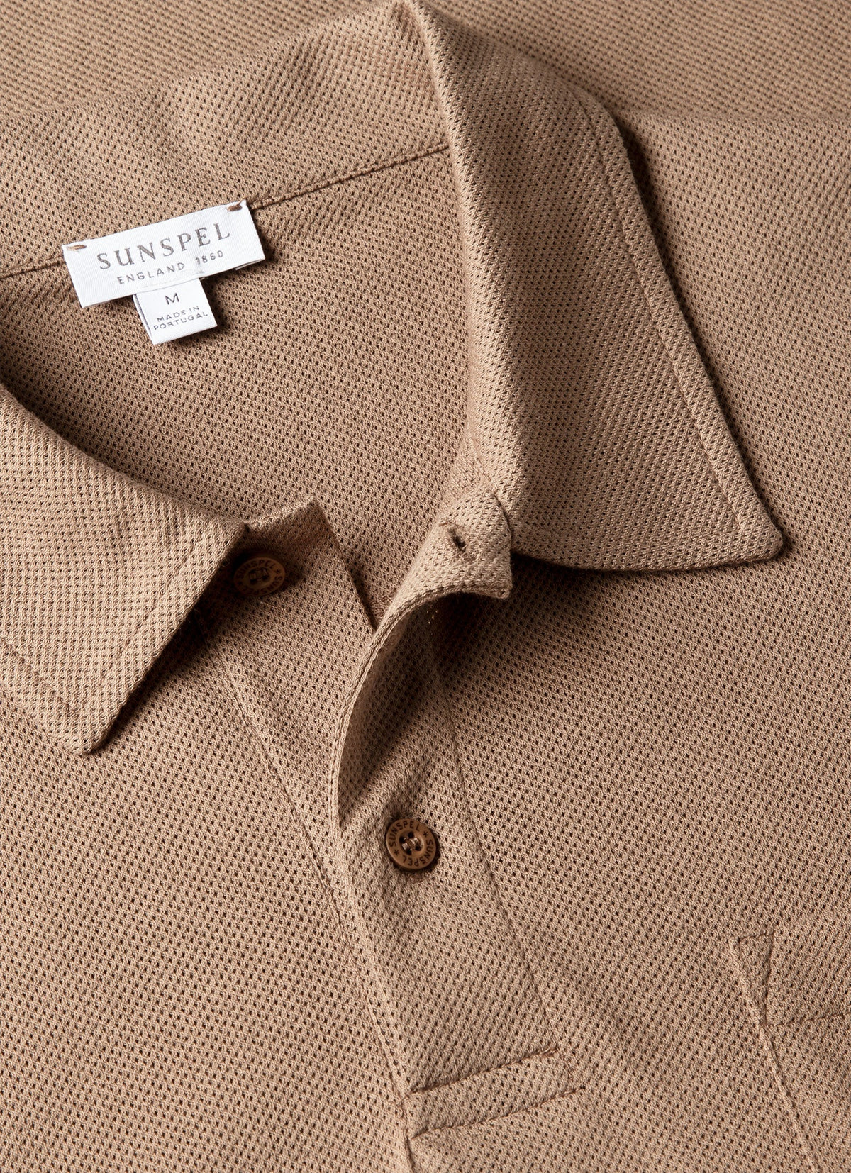 Men's Riviera Polo Shirt in Taupe