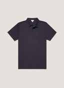 Sunspel Riviera Polo Shirt MPOL1026-BUAA Navy