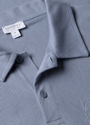 Men's Riviera Polo Shirt in Vintage Blue