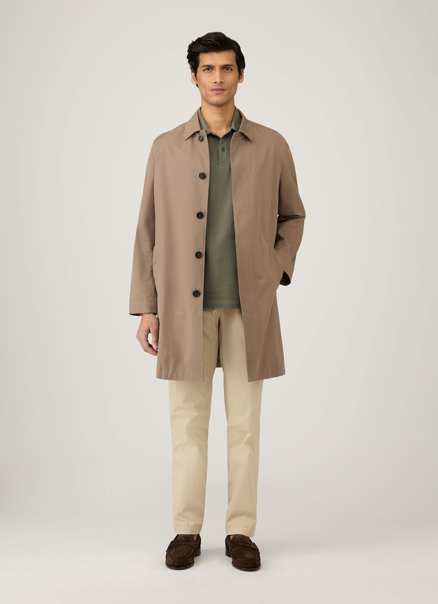 Men's Riviera Polo Shirt in Khaki