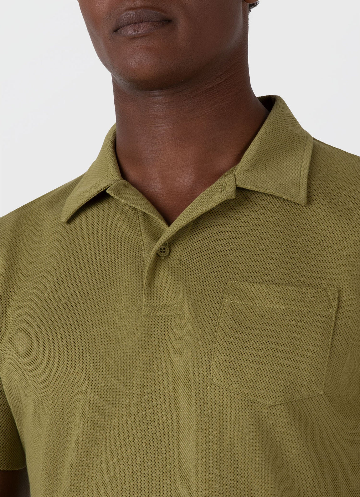 Men's Riviera Polo Shirt in Matcha Green