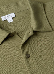 Men's Riviera Polo Shirt in Sea Moss