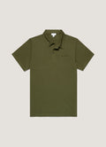 Men's Riviera Polo Shirt in Deep Olive