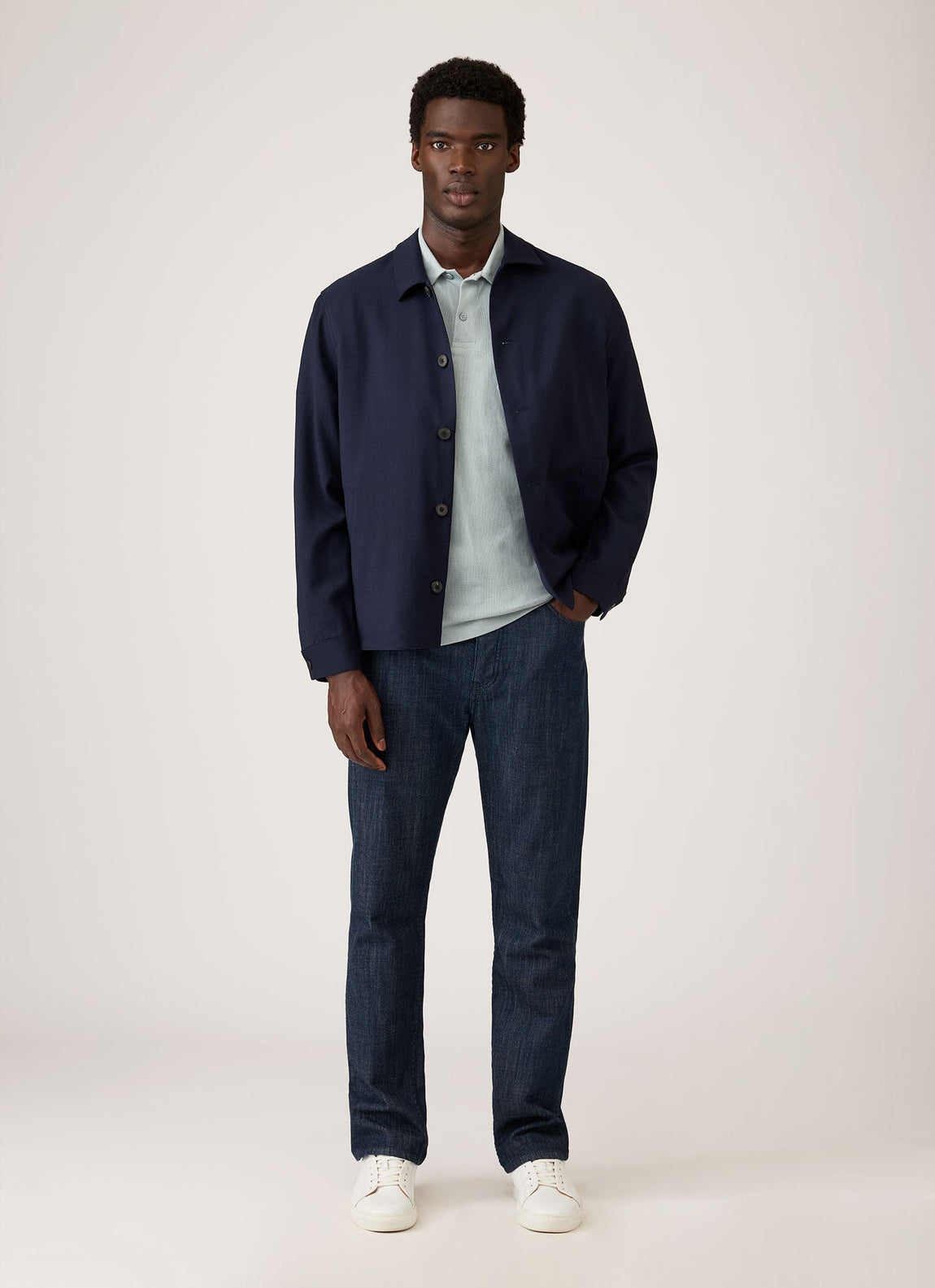 Men's Riviera Polo Shirt in Haar