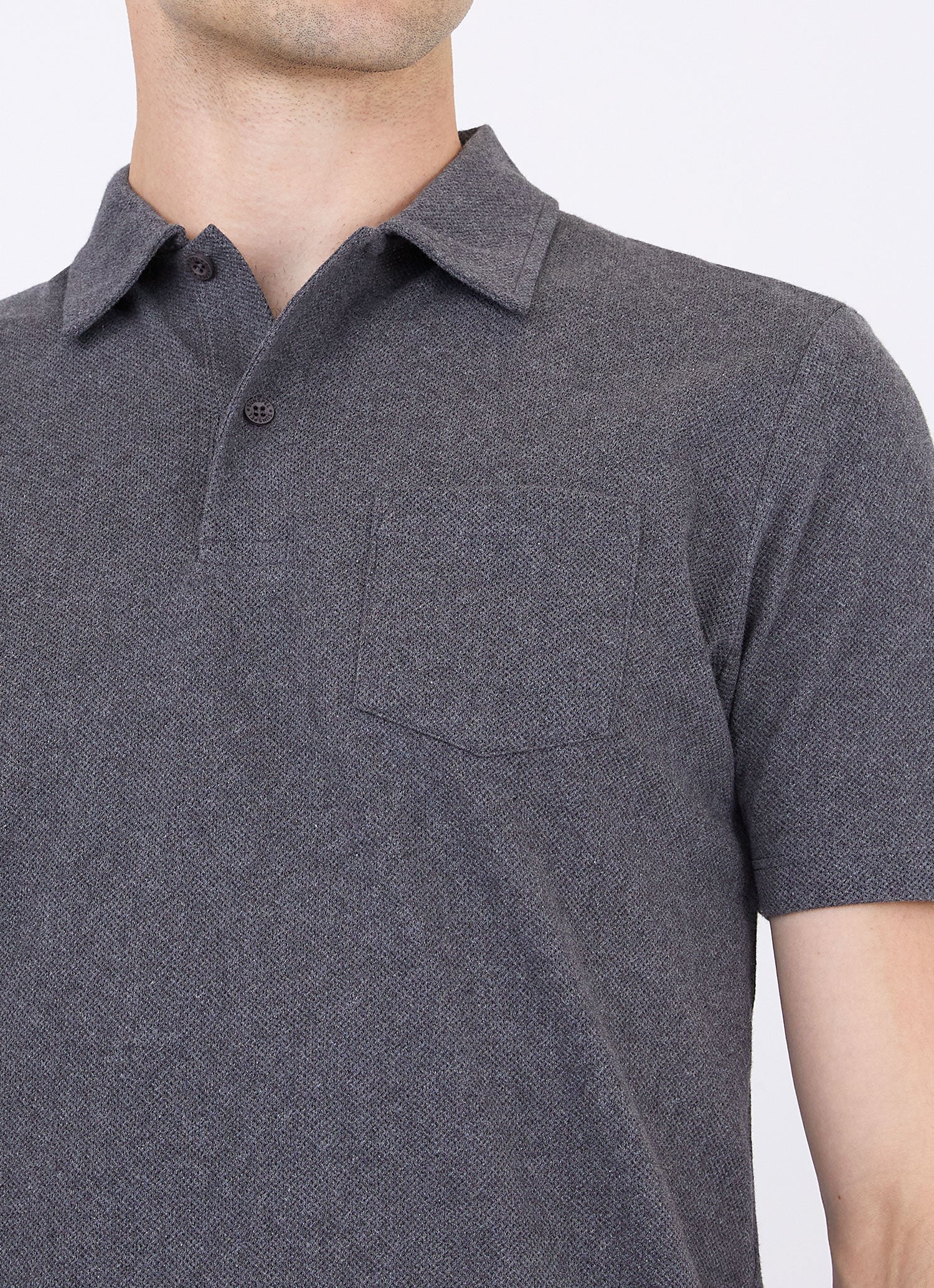 Men's Riviera Polo Shirt in Spectral Grey