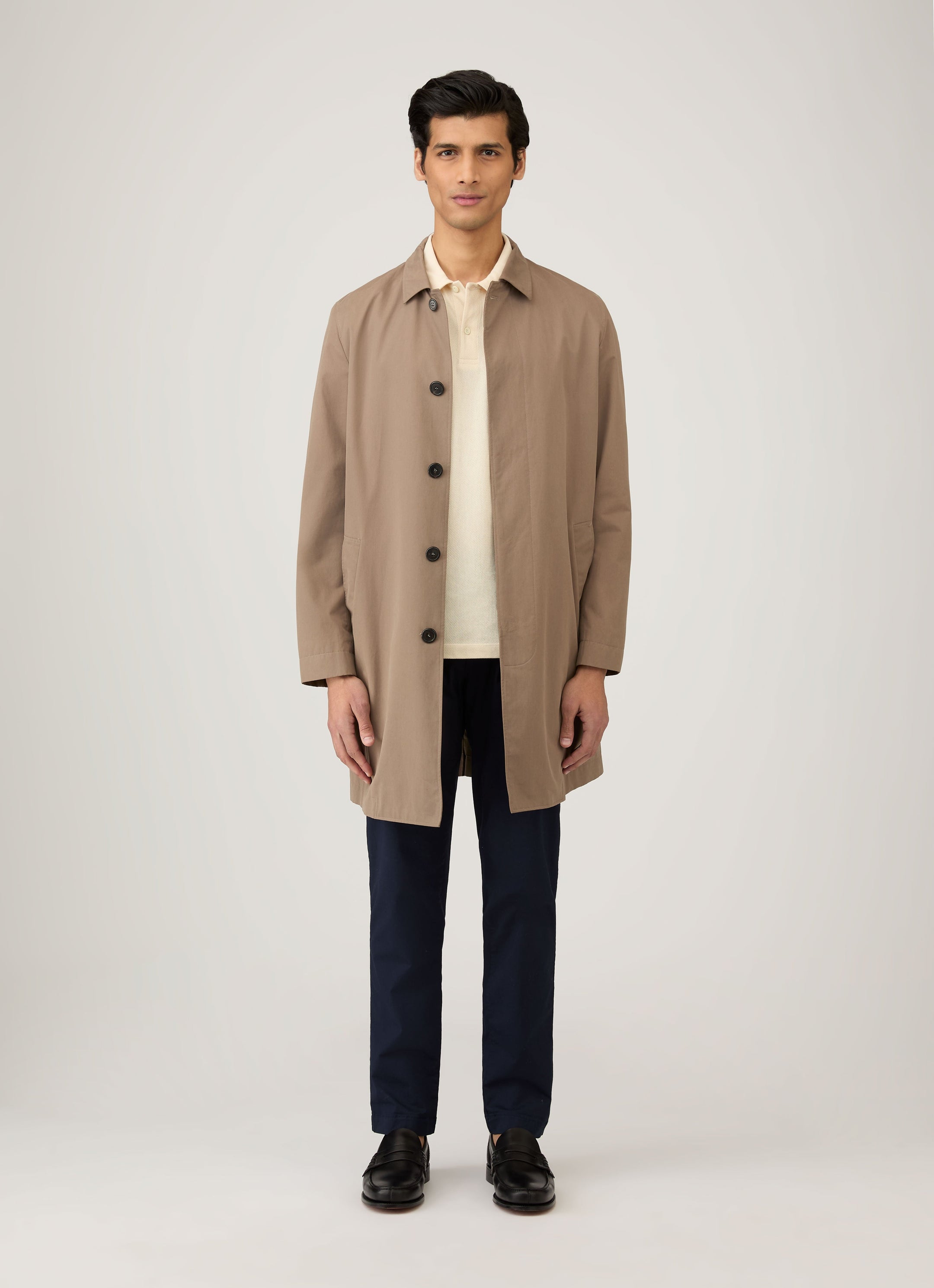 Men's Undyed Riviera Polo Shirt in Undyed