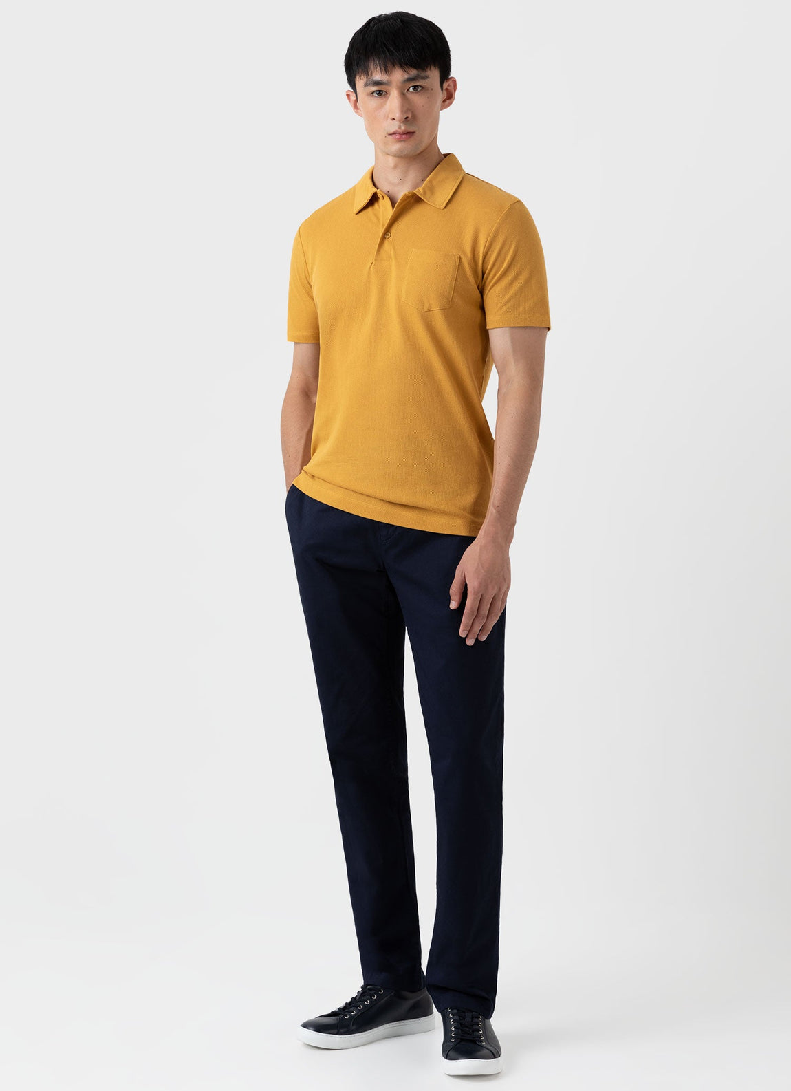 Men's Riviera Polo Shirt in Cider