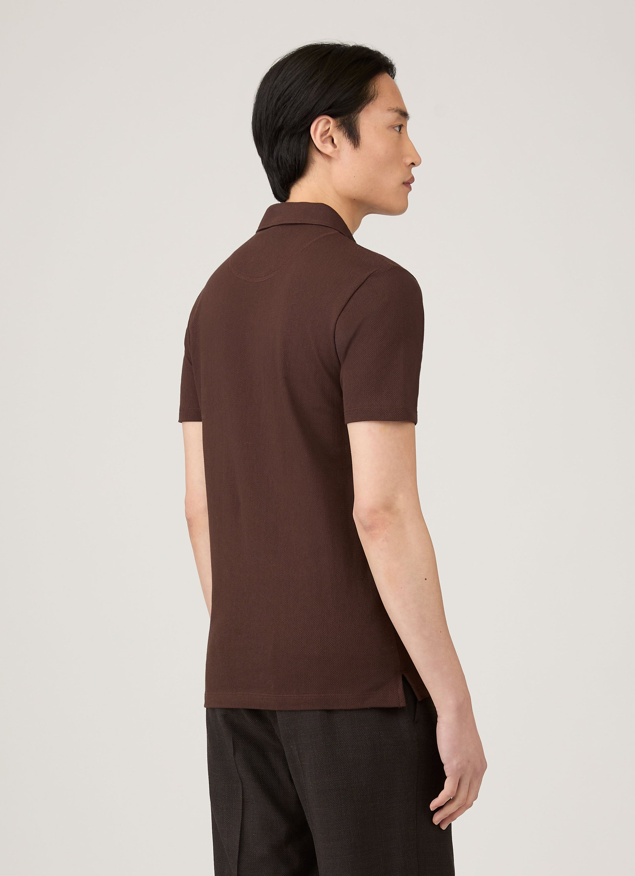 Men's Riviera Polo Shirt in Bakelite