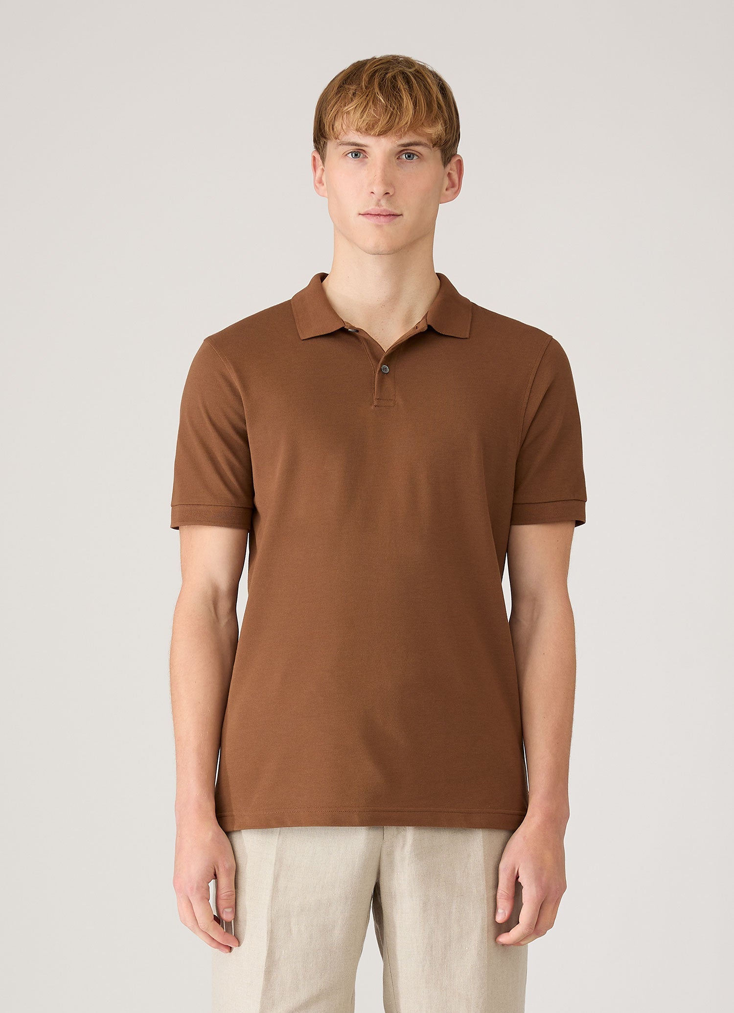 Men's New In Luxury Polo Shirts | Sunspel