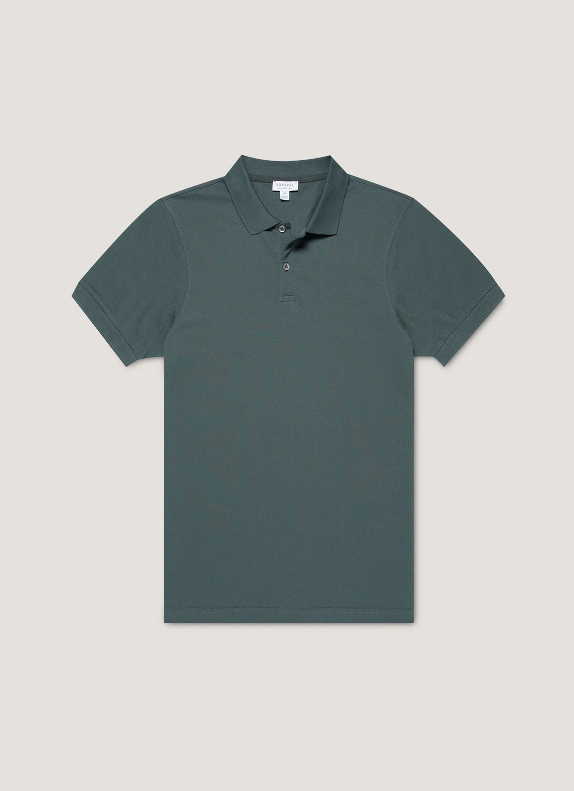 Men's Piqué Polo Shirt in Dark Petrol