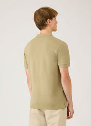 Men's Piqué Polo Shirt in Pistachio