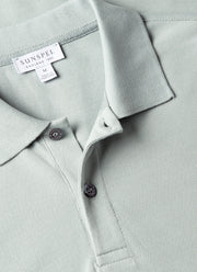 Men's Piqué Polo Shirt in Haar
