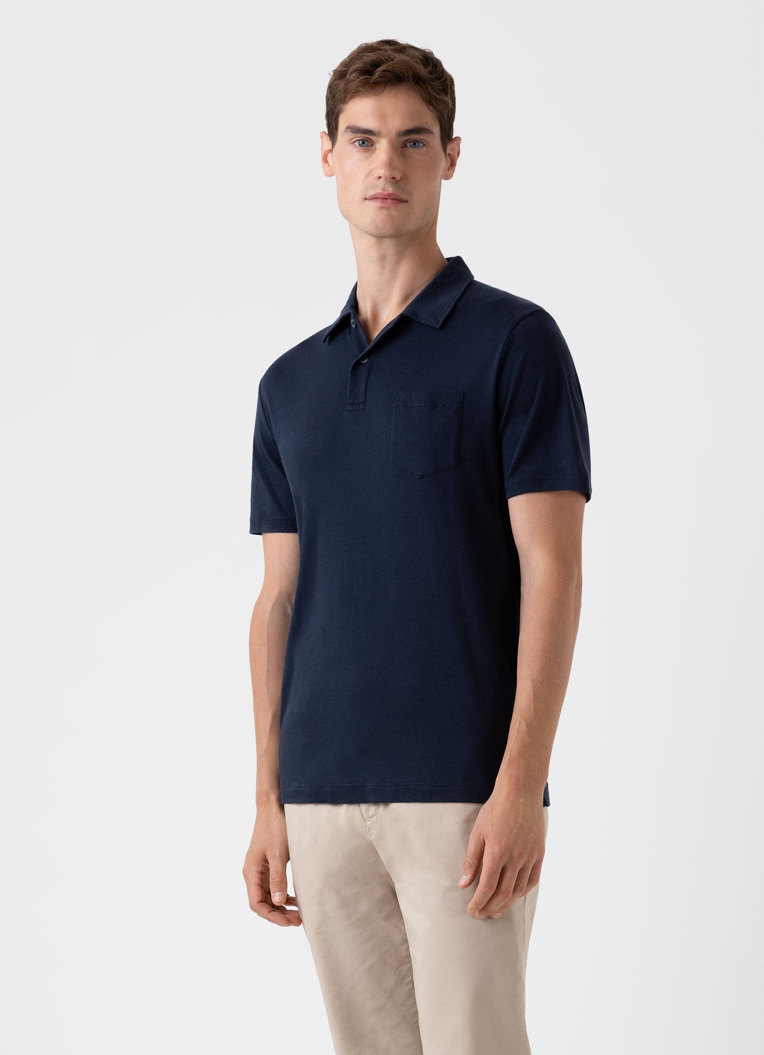 Sea Island Cotton Riviera Polo Shirt