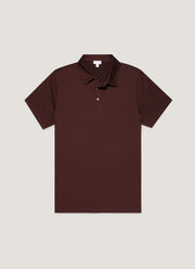 Men's Classic Jersey Polo Shirt in Bakelite