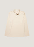Men's Long Sleeve Classic Jersey Polo Shirt in Hazelwood
