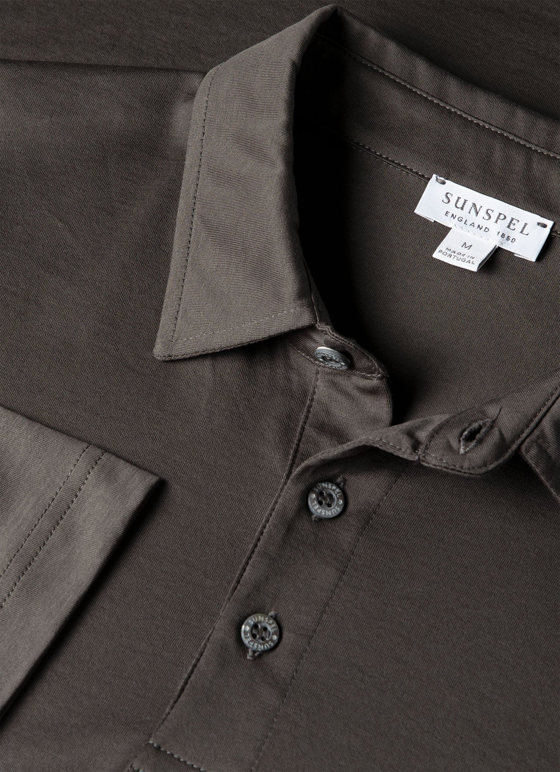 Long Sleeve Classic Jersey Polo Shirt