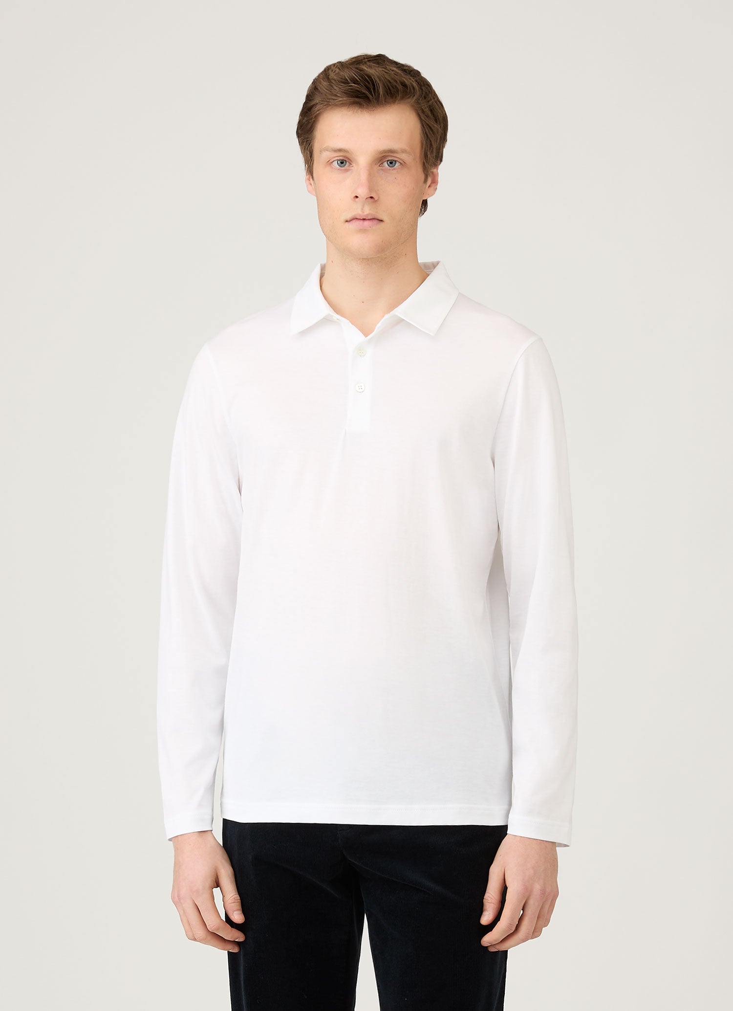 トップス OVY Two Layers Long Sleeve Polo Two Layers Long Sleeve Polo | OVY